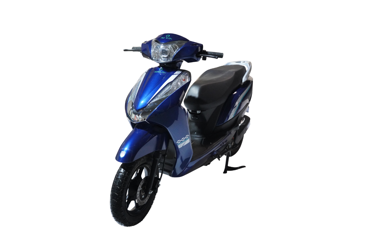 EV E5 Blue Electric Scooter